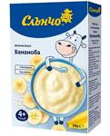 Слънчо, Бананово- млечна каша, 4+м, 200г