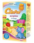Слънчо, Плодово-млечна каша Асорти 6+м, 200г