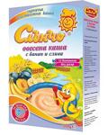 Слънчо, Овесена с Банан и Слива, млечна каша без захар 6+м. 200г