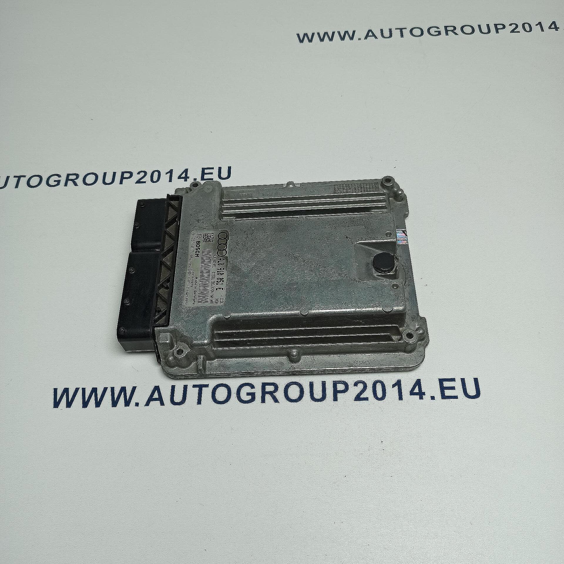 ECU компютър за двигател на AUDI Q7 4L 6.0 V12 TDI - 4L0910051E