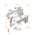 Държач калник за AUDI A8 D5 4N - 4N0821132