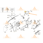 Airbag табло - пасажер за MERCEDES A-class W176 - A1768600002