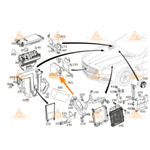 Дистроник радар за MERCEDES - A0009007807