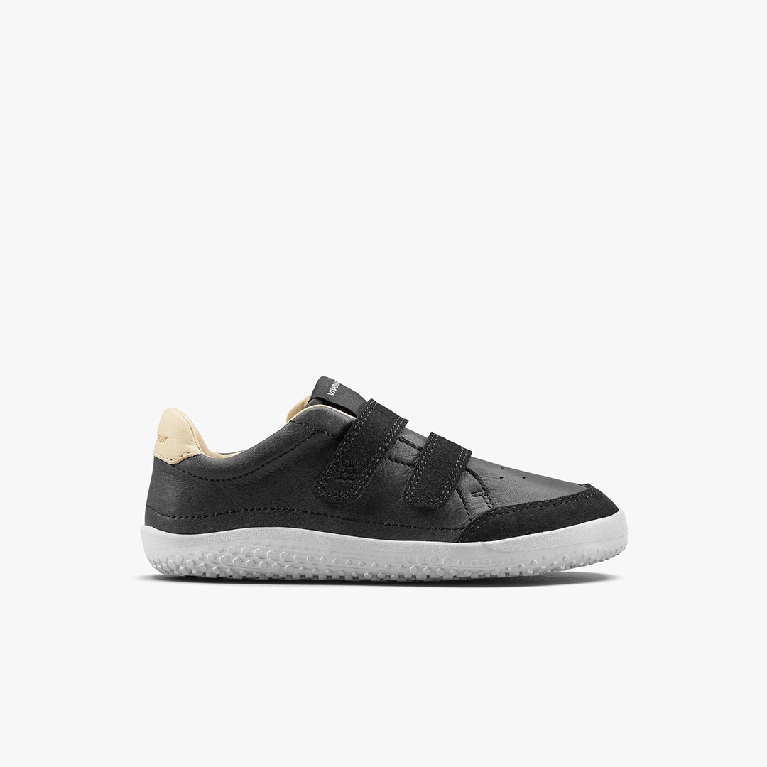 Vivobarefoot Gobi Sneaker School Kids' Obsidian main image 1