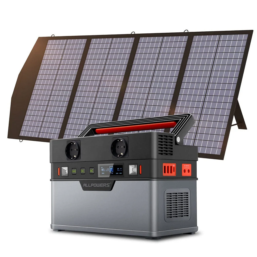 ALLPOWERS Solar Generator Kit 700W (S700 + SP029 140W Solar Panel)