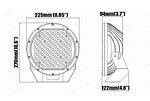 HALOGEN LED-C96-CR black-pita 185W (1 τεμ.) -8466-1