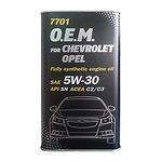 -MANNOL- 5W30 -OEM Chevrolet / Opel -4l./7701