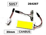 ΛΑΜΠΕΣ LED - Canbus LED για οροφή 12V- 39mm -5057