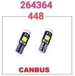 Λαμπτήρες - Led - T5 - για ταμπλό (2 τεμ.) -448