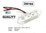 Μέγεθος Led mini - Λευκό 12-24 V (συσκευασία των 5)-0171