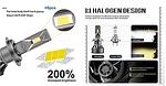 Σύστημα LED -V20 canbus-H4 -70W (2 τεμ.) -A3217-1