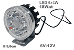 HALOGEN - LED Στρογγυλός Γωνιακός Κινητήρας 30W -3241