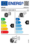 Лятна гума APLUS 185/80 R14 102R TL A867