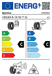 Зимна гума SPORTIVA 185/65 R15 92T TL SNOW WIN 3