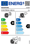 Лятна гума NEXEN 215/70 R16 100H TL N PRIZ RH1