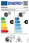 Всесезонна гума MICHELIN 275/45 R20 110Y TL CROSSCLIMATE 2 XL