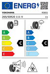 Зимна гума YOKOHAMA 265/50 R20 111V TL BLUEARTH WINTER V905 XL