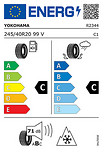 Зимна гума YOKOHAMA 245/40 R20 99V TL BLUEARTH WINTER V905 XL