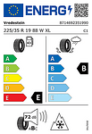Зимна гума VREDESTEIN 225/35 R19 88W TL Wintrac Pro XL