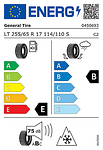 Лятна гума GENERAL 255/65 R17 114S TL GRABBER AT3 XL
