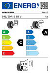 Лятна гума YOKOHAMA 195/50 R16 88V TL BLUEARTH-GT AE51 XL  FP