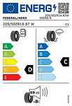 Лятна гума FEDERAL 205/50 R16 87W TL 595 RS-R