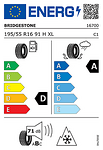Зимна гума BRIDGESTONE 195/55 R16 91H TL BLIZZAK LM-005 RFT  XL  Driveguard