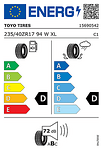 Лятна гума TOYO 235/40 R17 94W TL PROXES R888R (SEMI-SLICK) XL