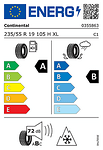Всесезонна гума CONTINENTAL 235/55 R19 105H TL AllSeasonContact XL FP EVc