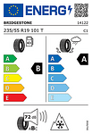 Всесезонна гума BRIDGESTONE 235/55 R19 101T TL Weather Control A005 B-SEAL (+) AO