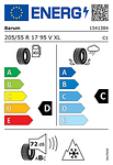 Зимна гума BARUM 205/55 R17 95V TL POLARIS 5 XL  3PMSF