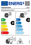 Всесезонна гума BRIDGESTONE 255/50 R19 103T TL Weather Control A005 B-SEAL (+) AO