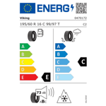 Зимна гума VIKING 195/60 R16 97T TL WINTECH VAN