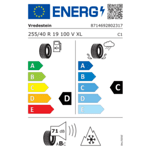 Зимна гума VREDESTEIN 255/40 R19 100V TL Wintrac Pro+ XL