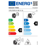Зимна гума NOKIAN 195/50 R16 88H TL SNOWPROOF 1 XL