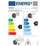 Зимна гума PETLAS 215/50 R18 92V TL SNOWMASTER 2 SPORT