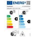 Всесезонна гума VREDESTEIN 265/60 R18 114H TL Wintrac Pro+ XL