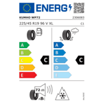 Зимна гума KUMHO 225/45 R19 96V TL WinterCraft WP72 XL