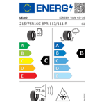 Всесезонна гума LEAO 215/75 R16 113R TL iGreen Van 4S