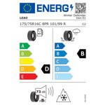Зимна гума LEAO 175/75 R16 101R TL Winter Defender VAN 8PR