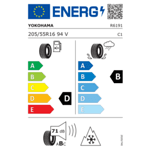 Зимна гума YOKOHAMA 205/55 R16 94V TL BluEarth*Winter V906 XL
