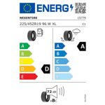 Лятна гума NEXEN 225/45 R19 96W TL N Fera Sport XL