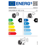 Лятна гума GOODYEAR 245/45 R19 102V TL EfficientGrip Performans XL Vol EV