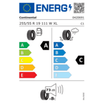 Лятна гума CONTINENTAL 255/55 R19 111W TL ContiCrossContact LX Sport XL FP J LR