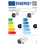 Лятна гума GOODYEAR 235/50 R18 97V TL EfficientGrip Performans FP