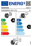 Лятна гума GOODYEAR 235/60 R18 107V TL Eagle F1 Asymmetric SUV AT XL  FP  J LR