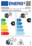Всесезонна гума CONTINENTAL 225/75 R16 121R TL VanContact 4Season