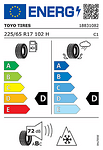 Всесезонна гума TOYO 225/65 R17 102H TL OPEN COUNTRY A/T3 3PMSF