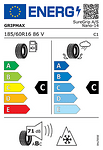 Всесезонна гума GRIPMAX 185/60 R16 86V TL SureGrip A/S