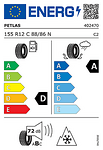 Всесезонна гума PETLAS 155/80 R12 88N TL VANMASTER ALL SEASON +